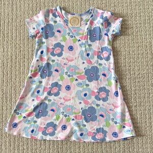The Beaufort Bonnet Company Pink and Blue Floral Dress